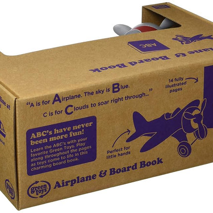 Green Toys Airplane & Board Book Closed Box
