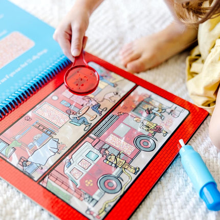 Melissa & Doug On the Go Water Wow! Reusable Water-Reveal Deluxe Activity Pad � Around Town