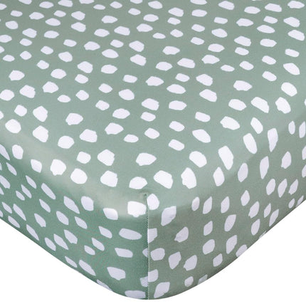 Gerber Baby Unisex Fitted Crib Bedsheet 2-Pack Knit, Dino Time, One Size