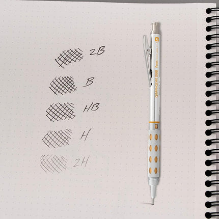 Pentel Super Hi-Polymer Lead, 0.9 mm, Medium, HB, 30 Pieces/Tube, Box of 12 (C29-HB) Pentel