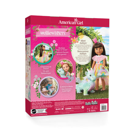 American Girl Wellie Wishers Ashlyn's Dragon & Dress-Up Set