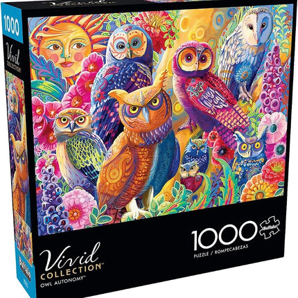 Buffalo Games - Owl Autonomy - 1000 Piece Jigsaw P