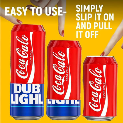 BeerSkin Silicone Can Covers that Look Like Soda 12 oz (355 ml) - 10 Pk