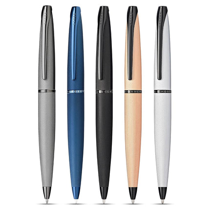 Cross ATX Brushed Chrome Ballpoint Pen incl. Premium Gift Box