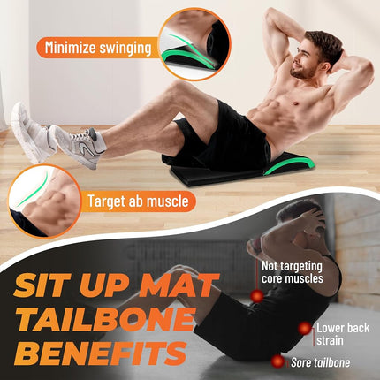 Yes4All Ab Mat with Tailbone Protector - Red