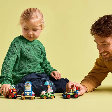 LEGO® Disney and Pixar’s Toy Story Celebration Train & RC Car 43264 Building Playset, 4 Movie Characters for Kids, Construction Set Toy-Giving Idea for Girls, Boys and Fans Aged 4 Years Old and up