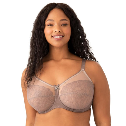 Wacoal Women's Retro Chic Underwire Bra - Brown - 