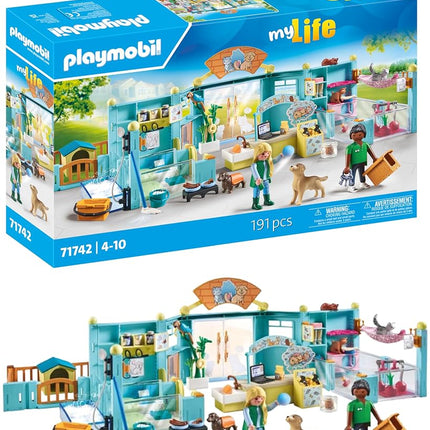 Playmobil 71742 Animal Hotel 191 Pieces Playset fo