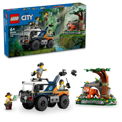 LEGO City Jungle Explorer Off-Road Truck Toy Build