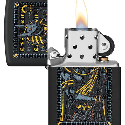 Zippo Lighter, Anubis Design