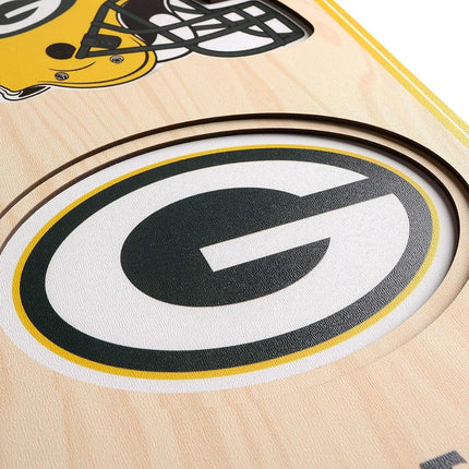 NFL Green Bay Packers Lambeau Field 3D Stadium Banner-8x323D Stadium Banner - 8"x 32", Team Colors, 8" x 32"