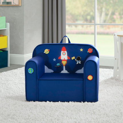 Delta Children Canvas Mix and Match Cozee Chair with Space