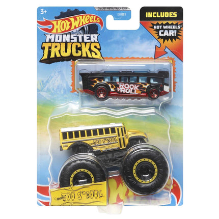 Hot Wheels Monster Truck Too S Cool Includes car