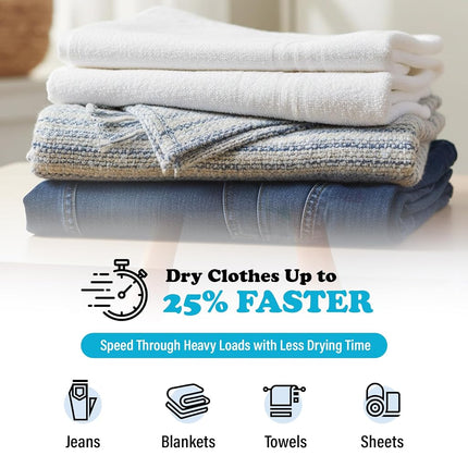 Wool Dryer Balls - Smart Sheep 6-Pack - XL Premium Natural Fabric Softener Award-Winning - Wool Balls Replaces Dryer Sheets - Wool Balls for Dryer - Laundry Balls for Dryer (Marching Penguins)