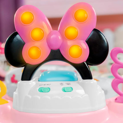 Bright Starts, Disney Baby Minnie Mouse Activity Jumper - Forever Besties with Lights and Melodies, 6 Months +