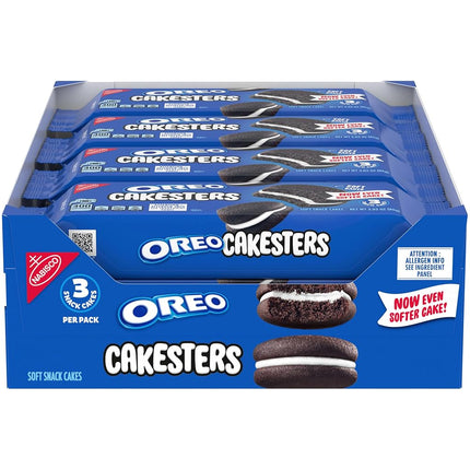 OREO Cakesters Soft Snack Cakes 237-85g Snack Pack