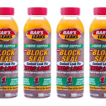 Bar's Leaks 1109 Block Gasket Liquid Copper Intake