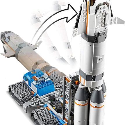 LEGO City Rocket Assembly & Transport 60229 Building Kit, New 2019 (1055 Pieces)