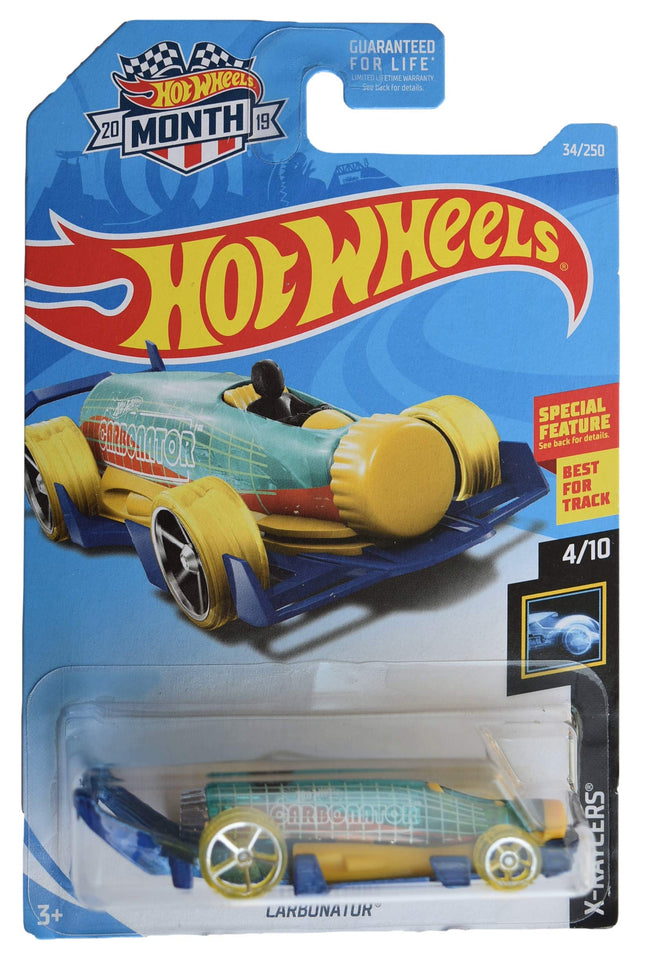 Hot Wheels X-Raycers 4/10 [Blue/Yellow] Carbonator