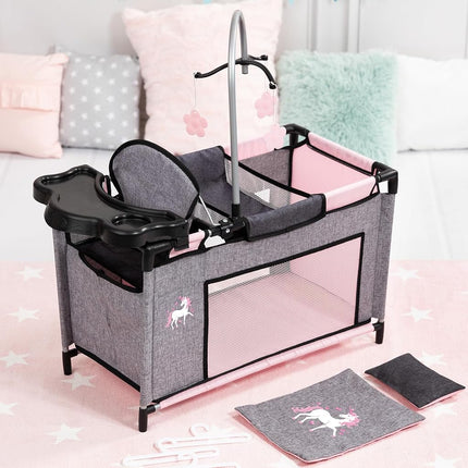 Bayer Multi Bed Doll Accessories Set for Kids, Toddler Role Play Toy Gifts