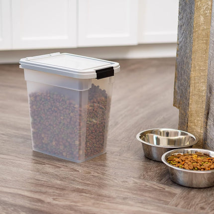 IRIS USA, Inc. 12.75 Quart Airtight Pet Food Container, Gray (500085)