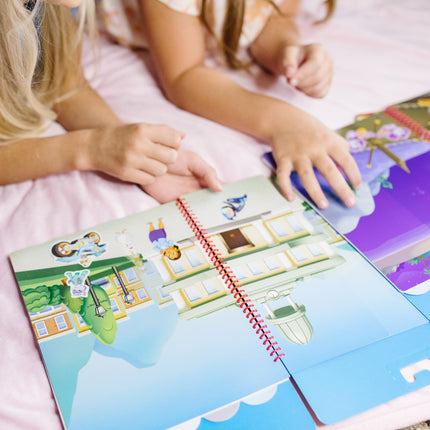 Melissa & Doug PAW Patrol Restickable Sticker Book Classic Missions | Activity Pad | 3+ | Gift for Boy or Girl