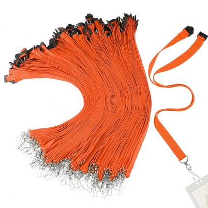 Patelai 120 Pcs Breakaway Lanyards with J Hook, Or