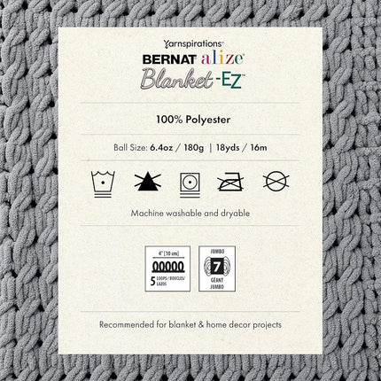 Bernat Alize Blanket-EZ 180g - Denim Blues