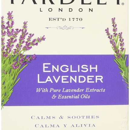 Yardley 7836-8 London Soap Bath Bar, English Lavender & Essential Oils,4.25 Ounce (Pack of 8)