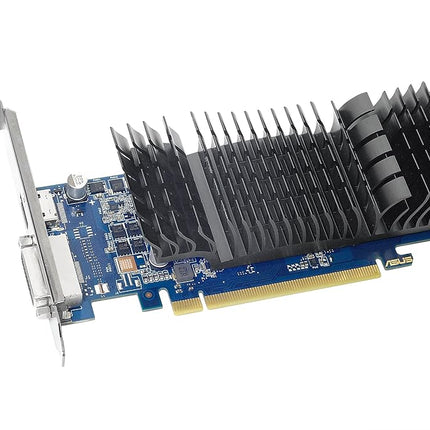 ASUS GeForce GT 1030 2GB GDDR5 low profile graphics card for silent HTPC build (with I/O port brackets)