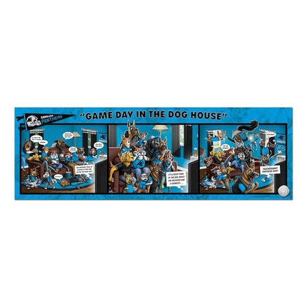 YouTheFan NFL Carolina Panthers Game Day in The Dog House 1000pc Puzzle