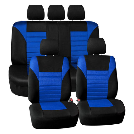 FH Group Car Seat Covers Full Set 3D Air Mesh - Un