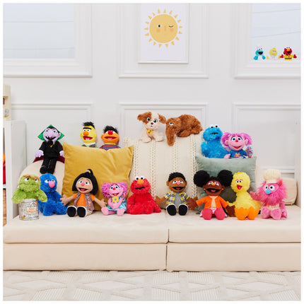 GUND Niños Plaza Sésamo Peluche ABBY CADABBY Con Flores