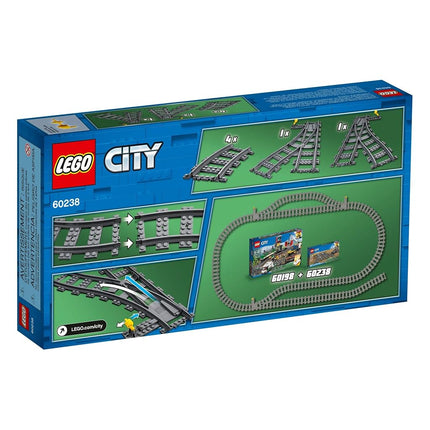 LEGO City 60238 - Weichen (8 Teile) - 2018