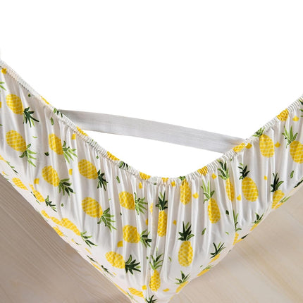 Elegant Comfort Luxury Soft Bed Sheets Pineapple Pattern - 1500 Premium Hotel Quality Microfiber Softness Wrinkle and Fade Resistant (6-Piece) Bedding Set, Full, Pineapple