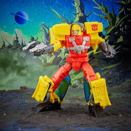 Transformers Legacy Evolution Deluxe Armada Universe Hot Shot 5.5” Action Figure