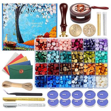 Comealltime Wax Seal Kit with Gift Box (Classical-
