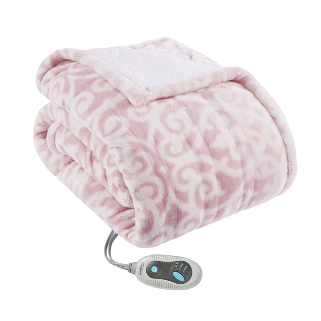 Beautyrest Ultra Soft Sherpa Berber Fleece Electri