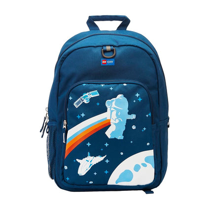 LEGO Unisex Kid's Heritage Classic Backpack, Navy Space, One Size, Heritage Classic Backpack