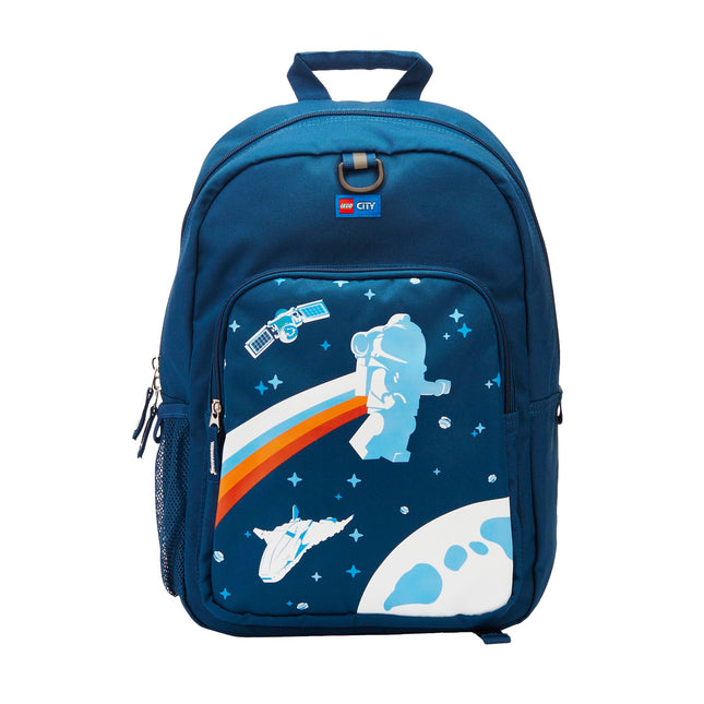 LEGO Unisex Kid's Heritage Classic Backpack, Navy Space, One Size, Heritage Classic Backpack