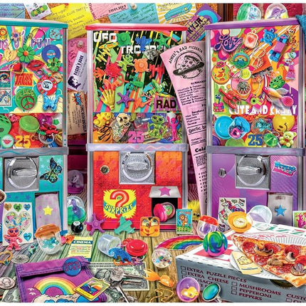 Buffalo Games - Aimee Stewart - Pizza and Pocket Change - 1000 Piece Adult Challenging Jigsaw Puzzle Perfect for Game Nights - Finished Puzzle Size 26.75 x 19.75