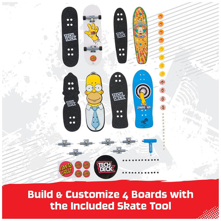 TED Tech Deck 4 Pack - The Simpsons