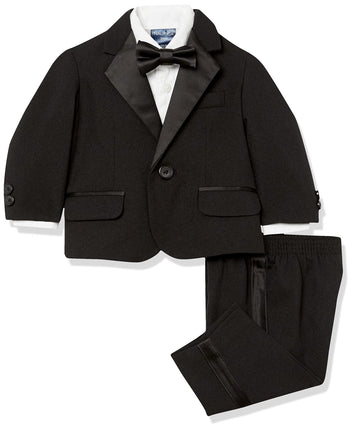 Nautica Baby Boys 4-Piece Tuxedo with Dress Shirt,