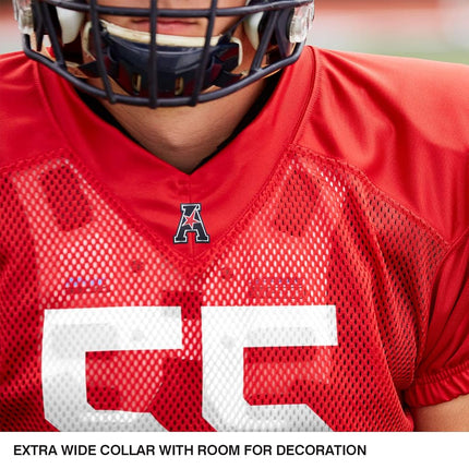 CHAMPRO Time Out Polyester Practice Football Jersey Silver