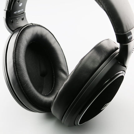 Almohadillas de repuesto NewFantasia compatibles con auriculares Sennheiser HD 380 PRO, PC350, PXC350, PXE350, HD380, HME95, HMEC250, de piel de oveja y espuma viscoelástica