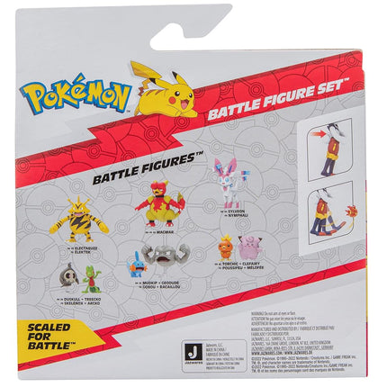 Pokemon Battle Figure 2 Pack - 2-Inch Sprigatito and 4.5-Inch Snorlax Battle Ready Figures