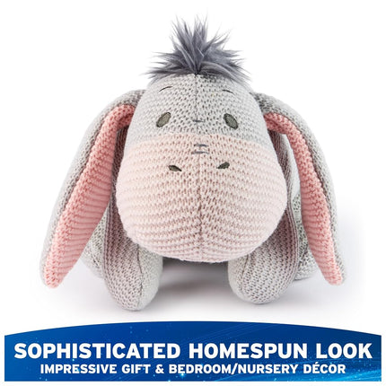 GUND Disney Official Eeyore Knit Plush, Winnie The Pooh, Stuffed Animal for Ages 1 and Up, Gray, 10�