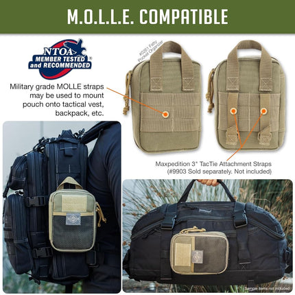 Maxpedition Medium Fatty Pocket Organizer (Khaki)
