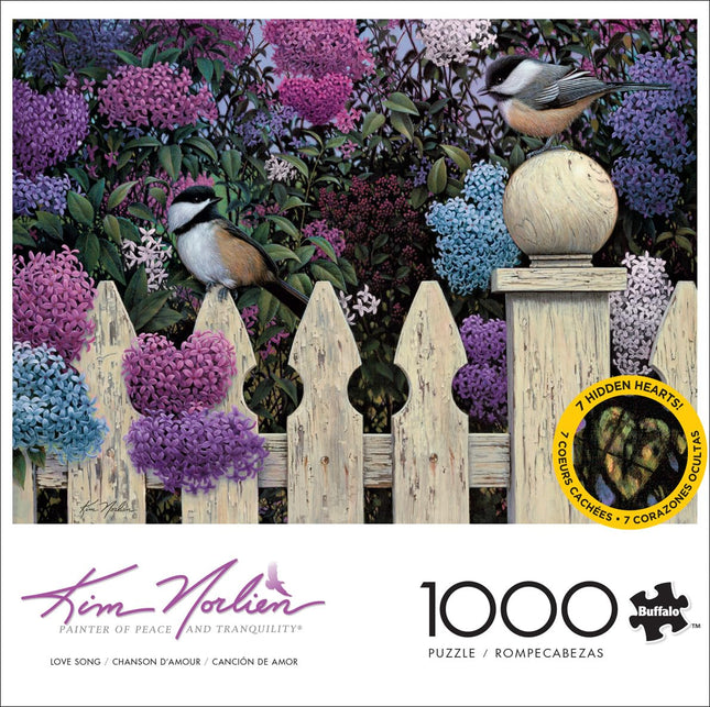 Buffalo Games - Kim Norlien - Love Song - 1000 Piece Jigsaw Puzzle for Adults Challenging Puzzle Perfect for Game Nights - Finished Puzzle Size is 26.75 x 19.75
