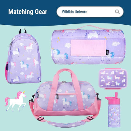 Wildkin Kids Ice Packs (4 Packs) for Boys & Girls, Perfect for Daycare & Preschool Slim & Reusable Ice Packs, Keep Lunches Fresh & Cool for School & Travel, Portable Ice Packs for Kids (Unicorn)